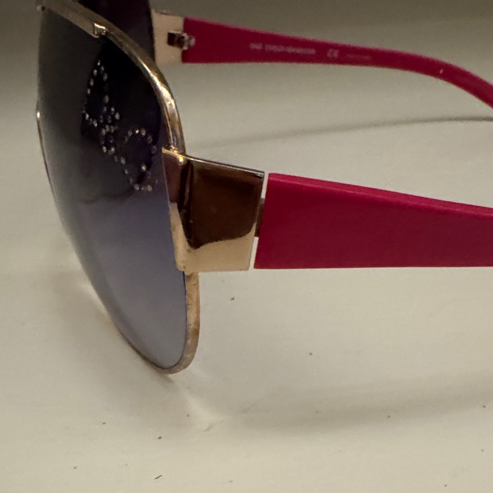 Dolce & Gabbana Women's Hot Pink Sunglasses, Early 2000s - Picture 13 of 15